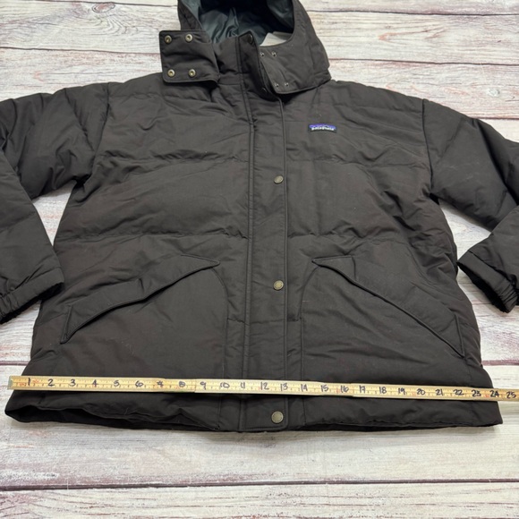 Patagonia Women’s Downdrift Jacket Black Puffy Coat Size XL NEW - Picture 5 of 10